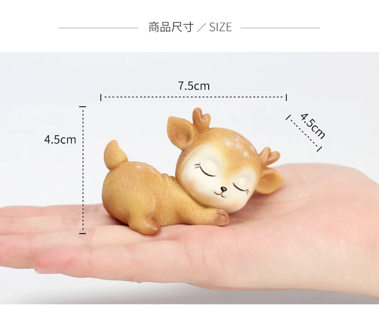 Маленький олень Детский наряд для дня Рождения торт украшения сцены материал