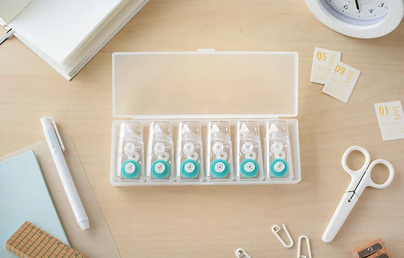 5 м Muji стильная портативная точечная Резиновая лента с двойным покрытием, декоративная Корректирующая лента, дневник, канцелярские принадлежности, школьные принадлежности