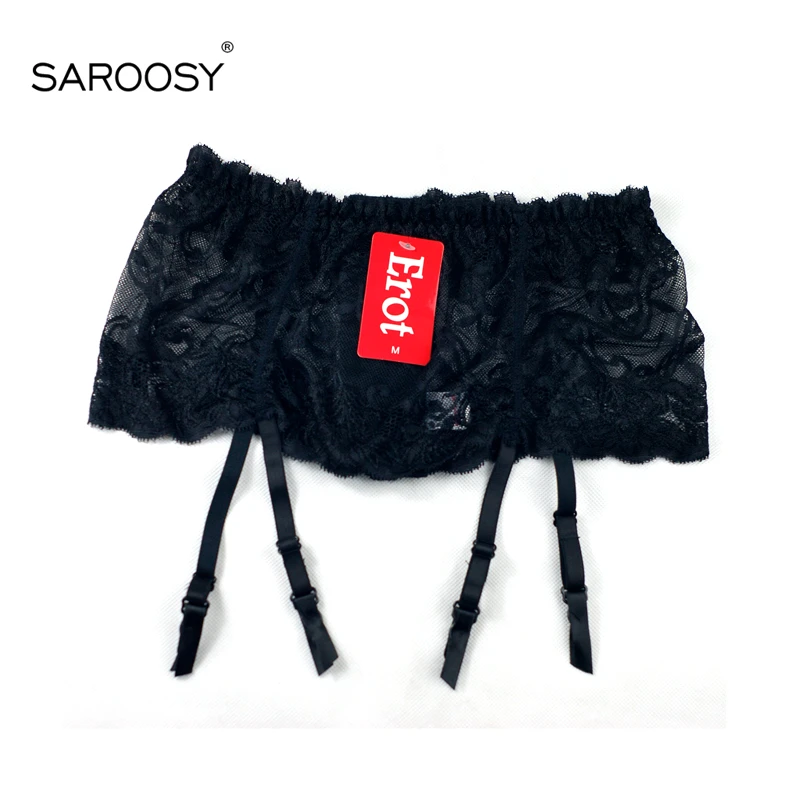 SAROOSY новинка 2018 M и L черный сексуальный полный с застежкой пояс для подвязки