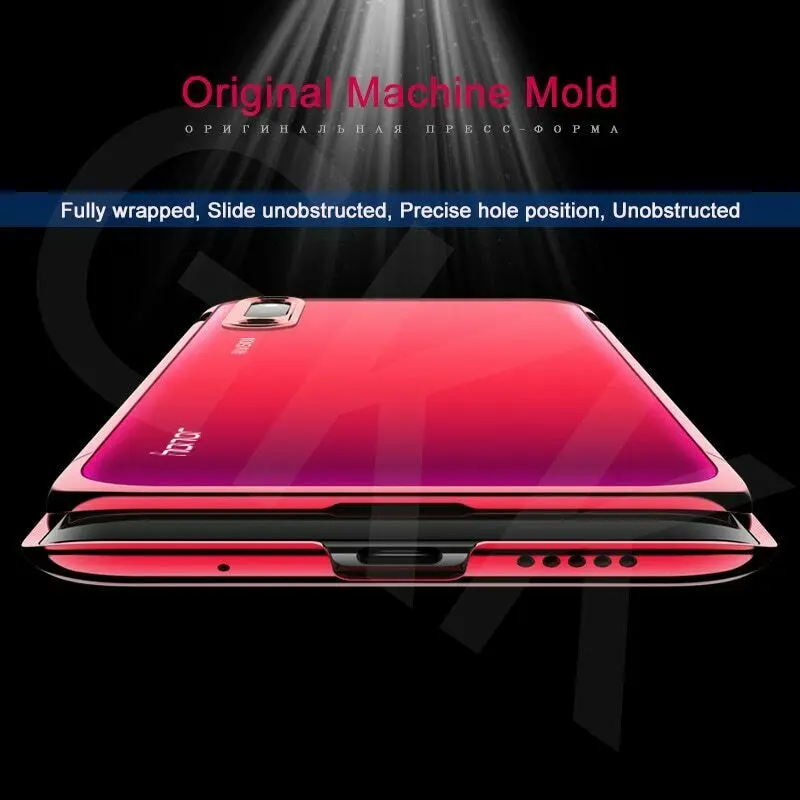 Прозрачный защитный чехол для телефона Huawei Honor Magic 2 с полным покрытием GKK Slide 360 |