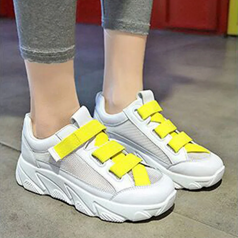 Женские кроссовки для бега легкая спортивная обувь дышащие сетчатые на