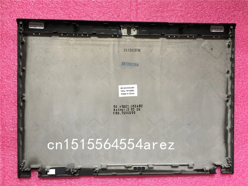 Обновление и оригинальная задняя крышка для ноутбука Lenovo ThinkPad X201 X200 LCD/задняя