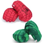 13 дюймов 33 см красно-зеленые плюшевые перчатки игрушки отличный подарок