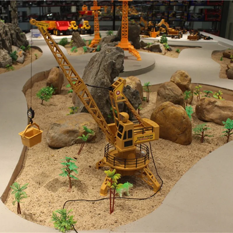 Игрушки с дистанционным управлением 6-канальный Rc экскаватор зарядки 2,4G 1/12 RC автомобиль 6-канальный RC сплава экскаватор RTR 6-канальный бульдозер для детей