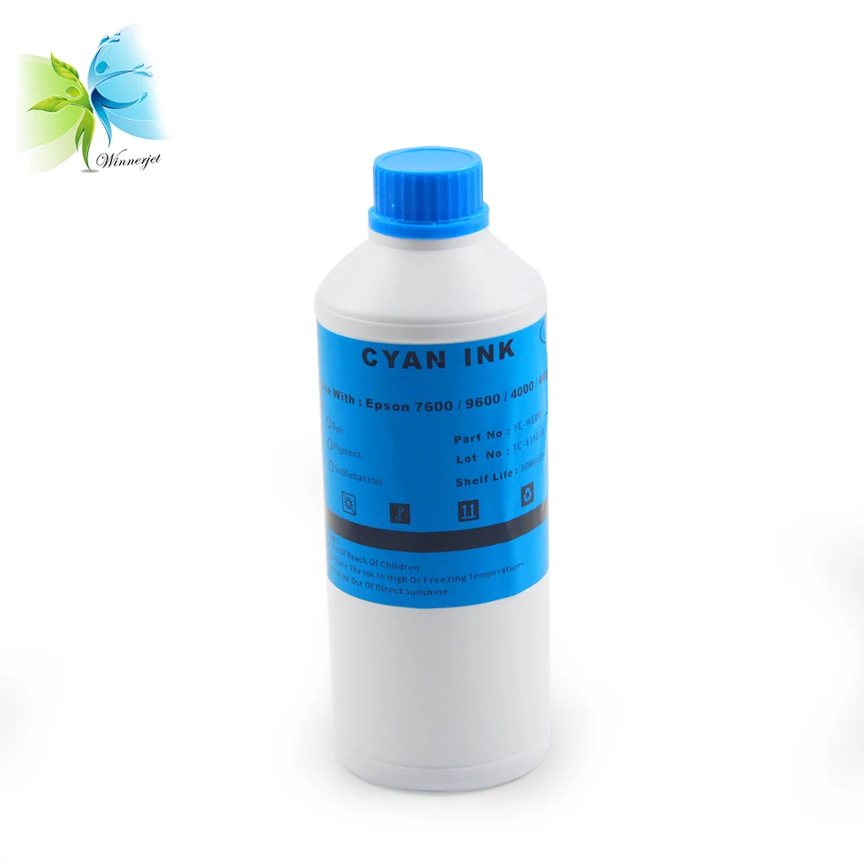 WINNERJET 1000 мл сублимационные чернила для принтера Epson Stylus 4000 7600 9600 | Компьютеры и