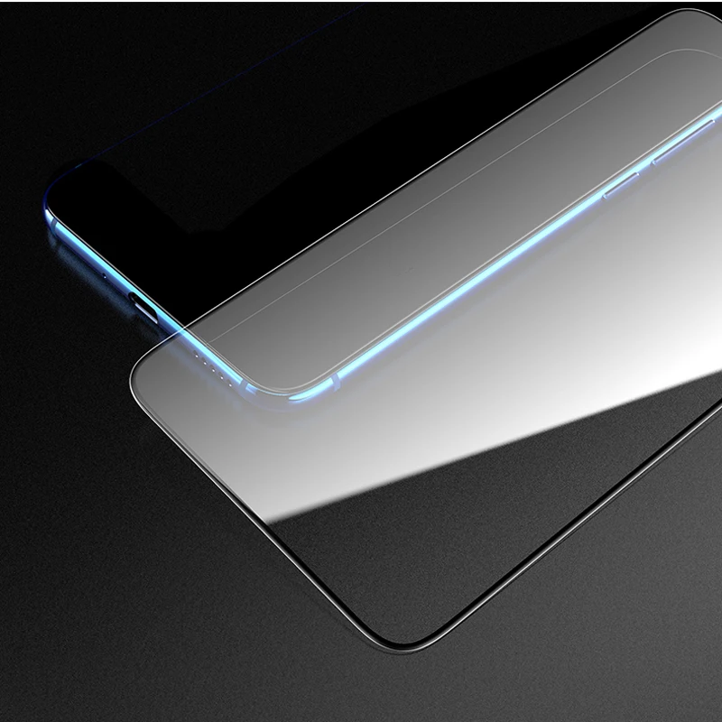 9H Черная защитная пленка с полным покрытием закаленное стекло для OPPO Reno 2 Защита