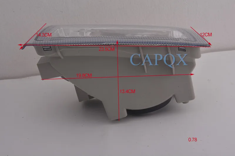 Capqx передние противотуманные фары противотуманные светильник 81220-60060 для LAND CRUISER PRADO 90 1KD-FTV 5VZ-FE 3,0 TD 1996 1997 1998 1999 2000 2002
