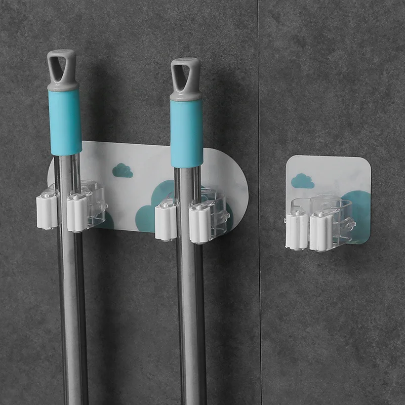 1 шт. сильный крюк для швабры облако декор настенные Швабра хранения Зажимы