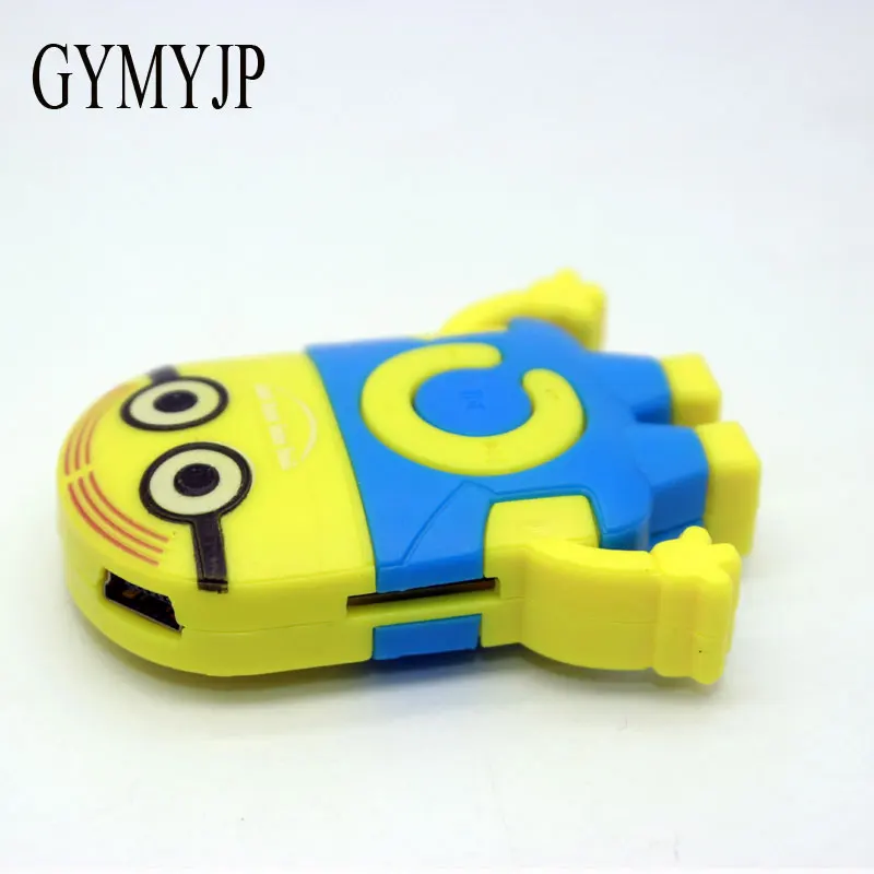 1 Мини-клип hello Kitty MP3 плеер Поддержка TF карта с USB кабелем наушники Хрустальная коробка Розничная и - Цвет: 1
