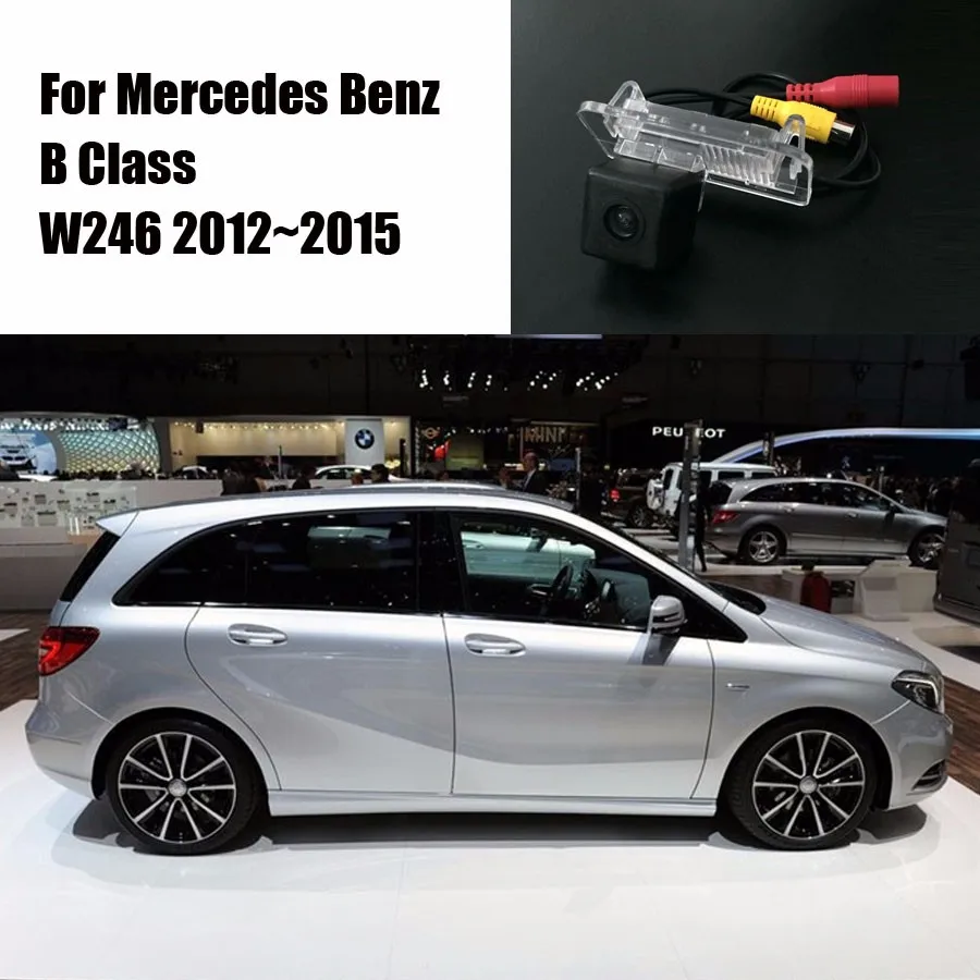 Thehotcakes заднего Камера для Mercedes Benz B класс w246 2012~ /назад парковка Камера/HD CCD RCA ntst PAL/Номерные знаки для мотоциклов