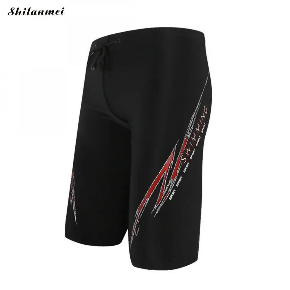 2018 репеллента Для мужчин с длинным Racing Плавание ming Мужские Шорты для купания