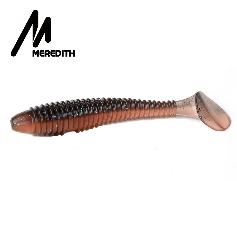 Meredith 10 шт./лот 7 5 см трубка с длинным хвостом мягкие приманки для любых рыболовных