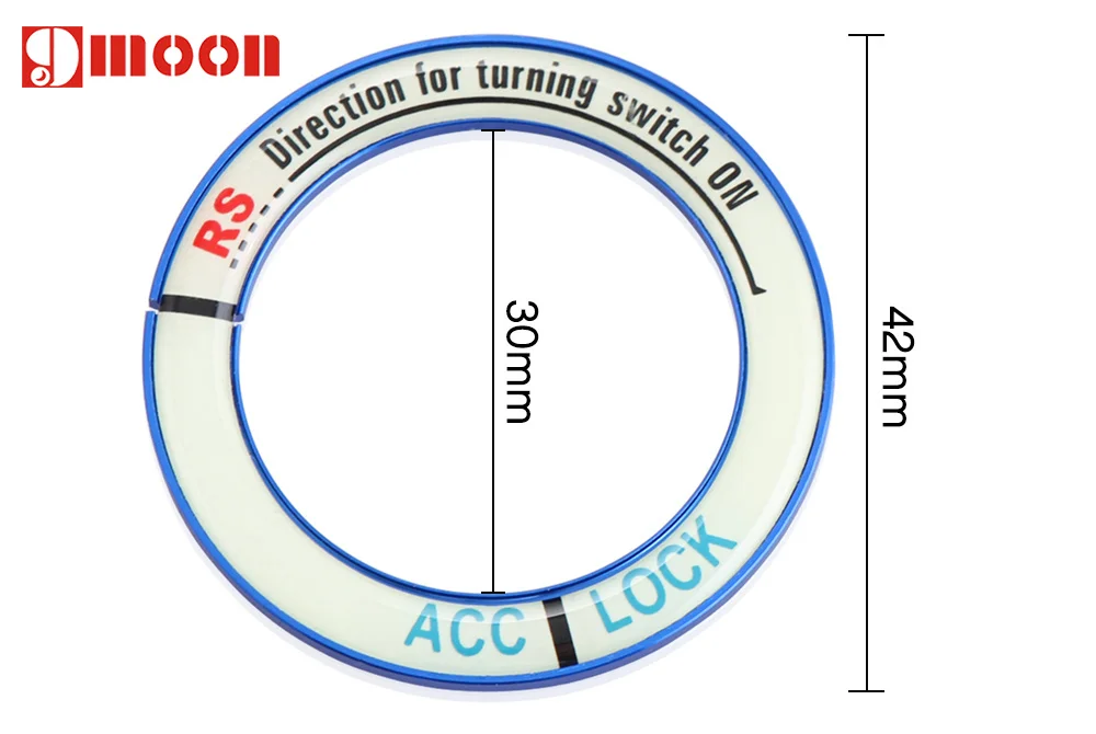 Автомобильный двигатель старт Стоп ключ зажигания кольцо для Subaru XV Outback Forester Legacy