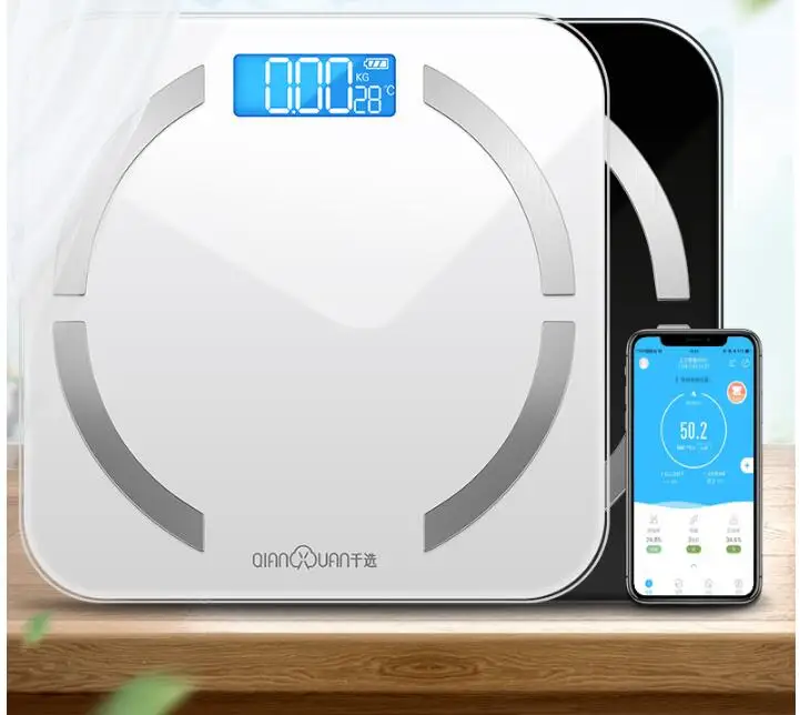 Intelligent body fat weighing household small adult precision electronic scale female weight free shipping | Дом и сад