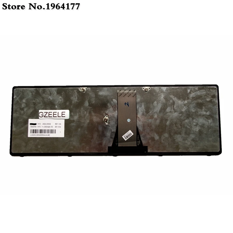 Englis клавиатура для lenovo IdeaPad G500H S500 S500C G505s G510S S510p Z510 Flex 15 S500T Z501 15D серебристый