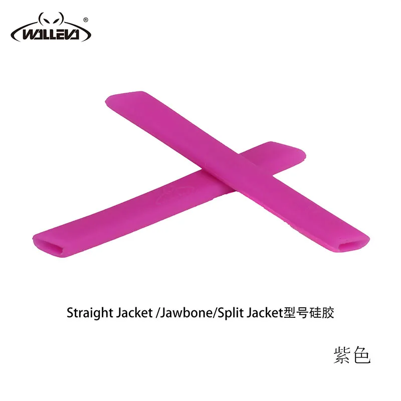 Walleva Earsocks для Oakley Jawbone/Разделение куртка/минуту 2.0/Солнцезащитные очки для женщин 8 видов цветов доступны - Цвет: Фиолетовый