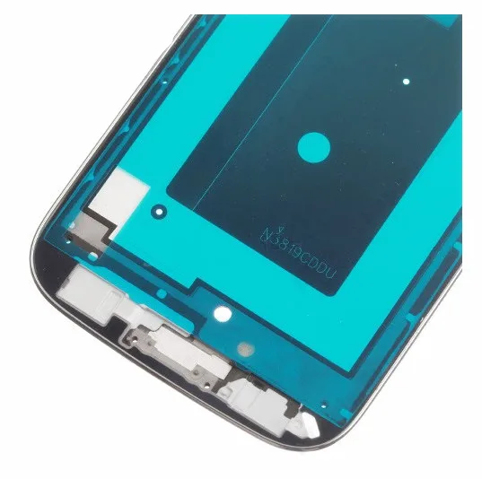 Корпус для samsung Galaxy S4 GT-I9500 i9500 средняя передняя рамка Корпус задний корпус рамка держатель рамка задняя крышка чехол Дверь