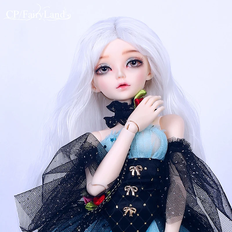 Миниатюрная кукла РИА BJD, модель 1/4 года, волшебная колдунья на Хэллоуин, опция для полного набора, рога для персонала, крылья для девочек, игрушки из смолы, Fairyland