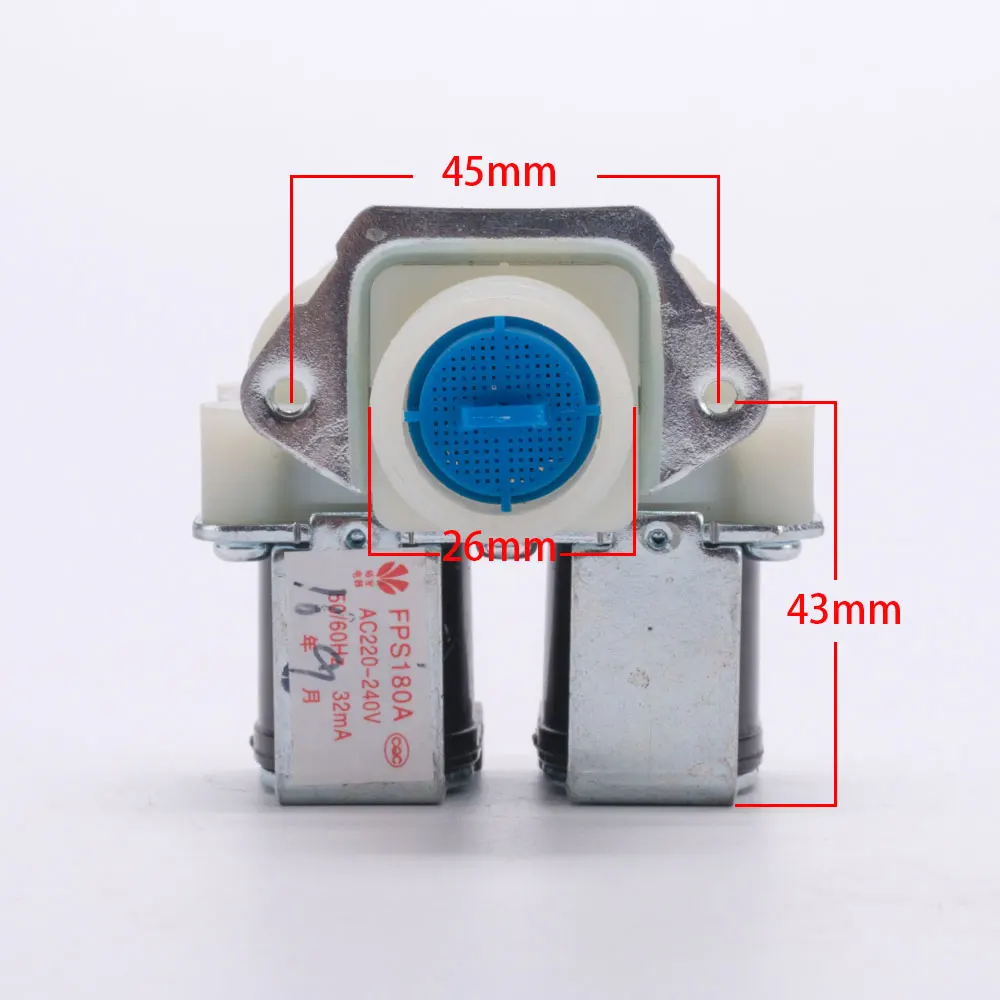 FPS180A AC220V общая стиральная машина двойной впускной клапан воды домашняя