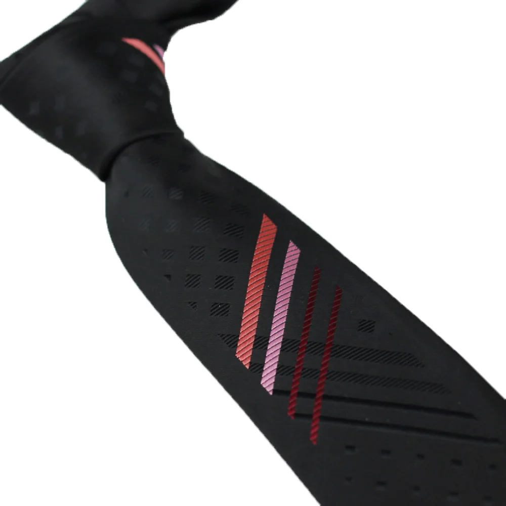 Мужской стиль новый дизайн черная граница с оранжевым красным розовым клетчатым