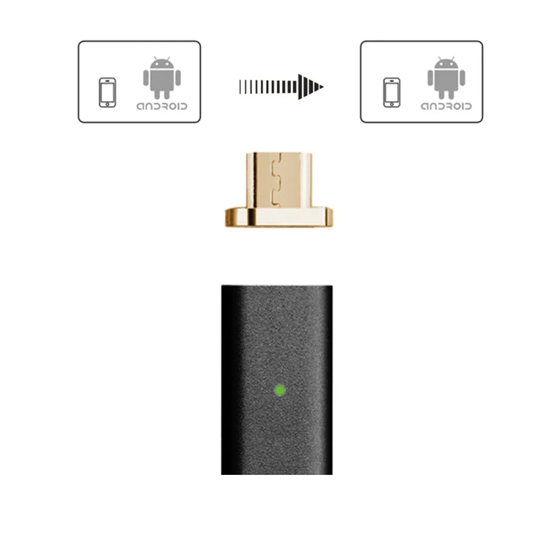 CANDYEIC Micro USB Магнитный адаптер для HUAWEI Moto кабель, Магнитная Зарядка для SAMSUNG htc sony Xperia XIAOMI MEIZU LG кабель