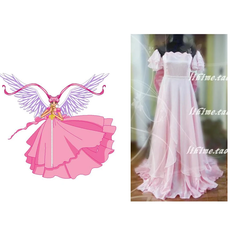 2016 аниме Сейлор Мун чибимун Чиби США Косплей Костюм официальное платье |