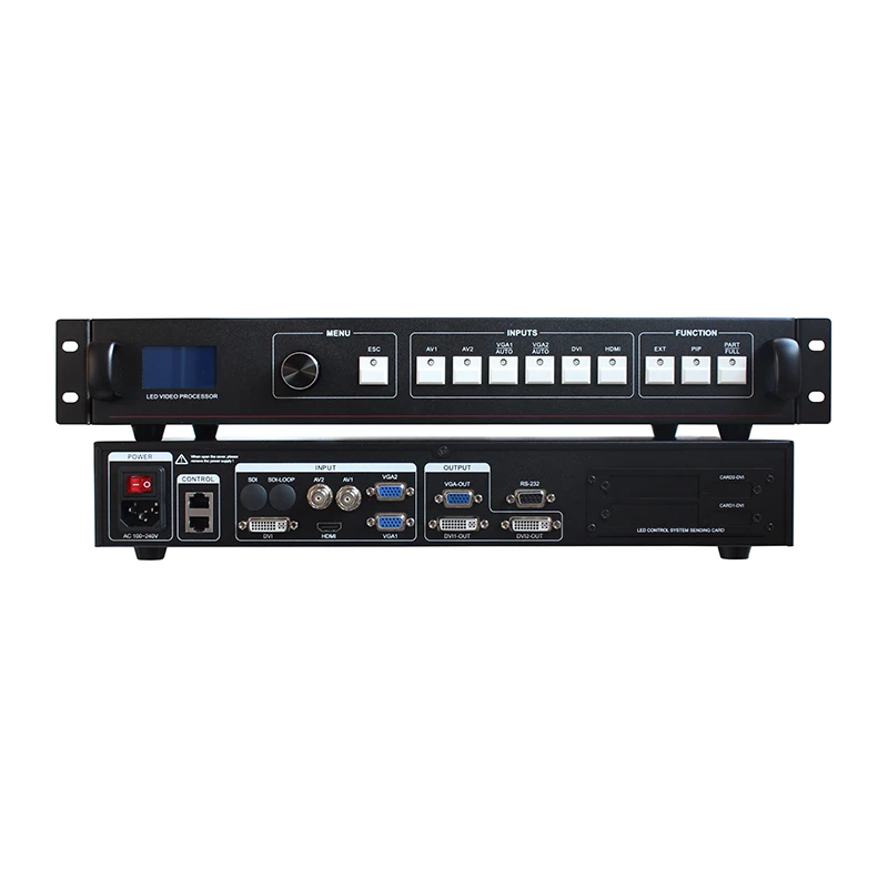 Недорогой настенный видеоконтроллер светодиодный видеопроцессор полноцветный