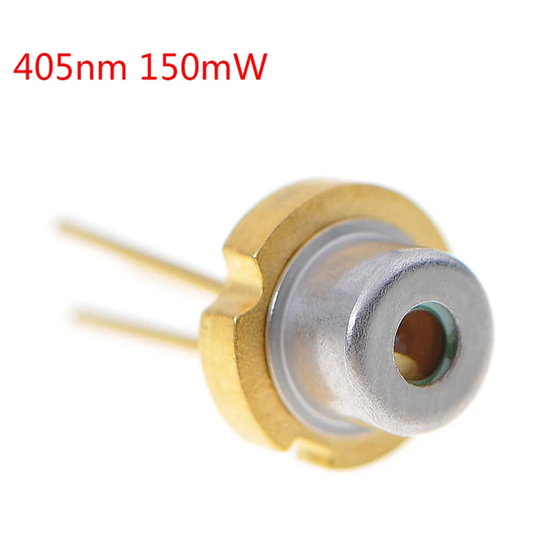 C 405nm 150MW 1 шт. 2 в 808нм 500 МВт 405нм 50 мВт 405нм 150 МВт лазерный диод/TO18(5,6 мм) без PD высокого качества - Цвет: C 405nm 150MW
