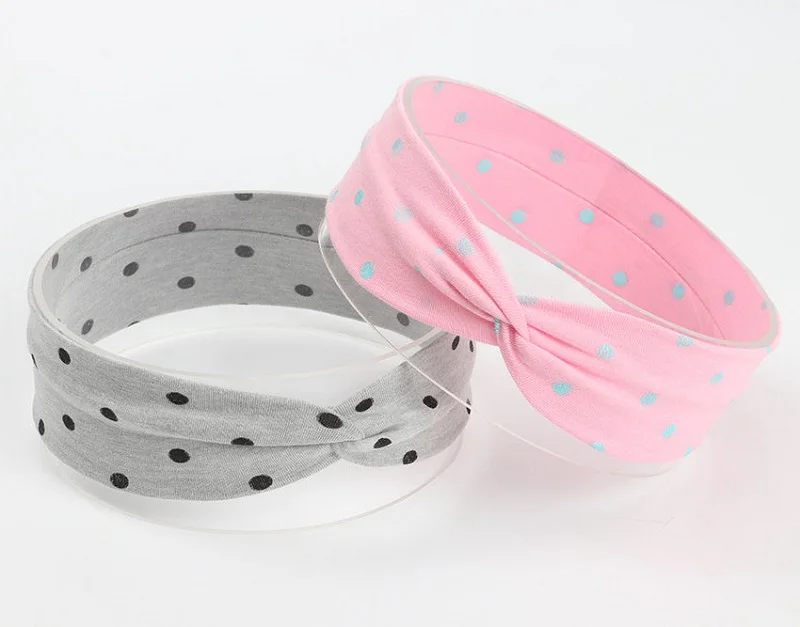 Naturalwell Baby girls Head wrap Toddler Twist top Knot Headband girl newborn Headwrap Turban boho grey bandage HB046S | Детская одежда