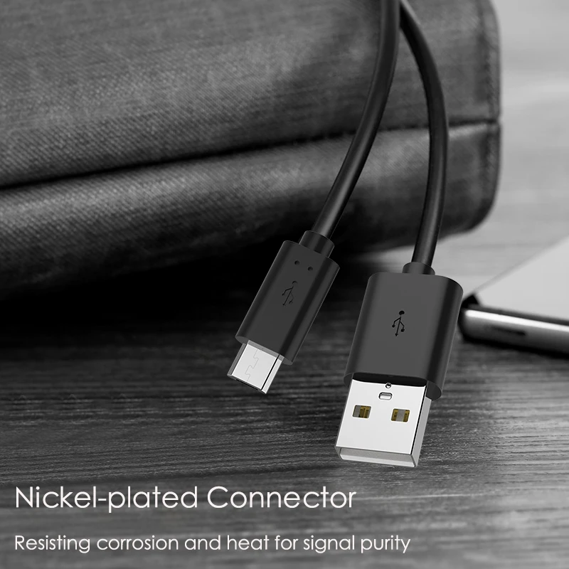 JIANHAN Micro USB зарядное устройство плоский кабель для Samsung Huawei Xiaomi 1M 2M синхронизации