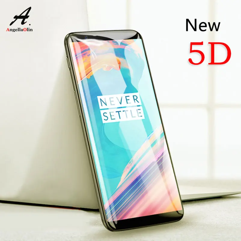 Закаленное стекло с закругленными краями для Oneplus 6 5 5T 1 + Plus 5t Защитная пленка