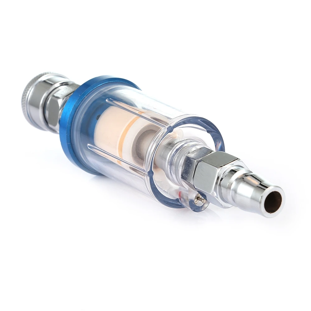 Мини Воздушный фильтр масляный сепаратор воды с штекерным и женским адаптером