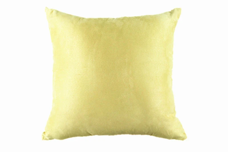 light yellow ; зимняя обувь, Заказные ботинки 40/45/50/55/60/65 см 22 Цвета полиэстер замша простая окрашенная подушка крышка HT-PSUDC-01 - Цвет: light yellow