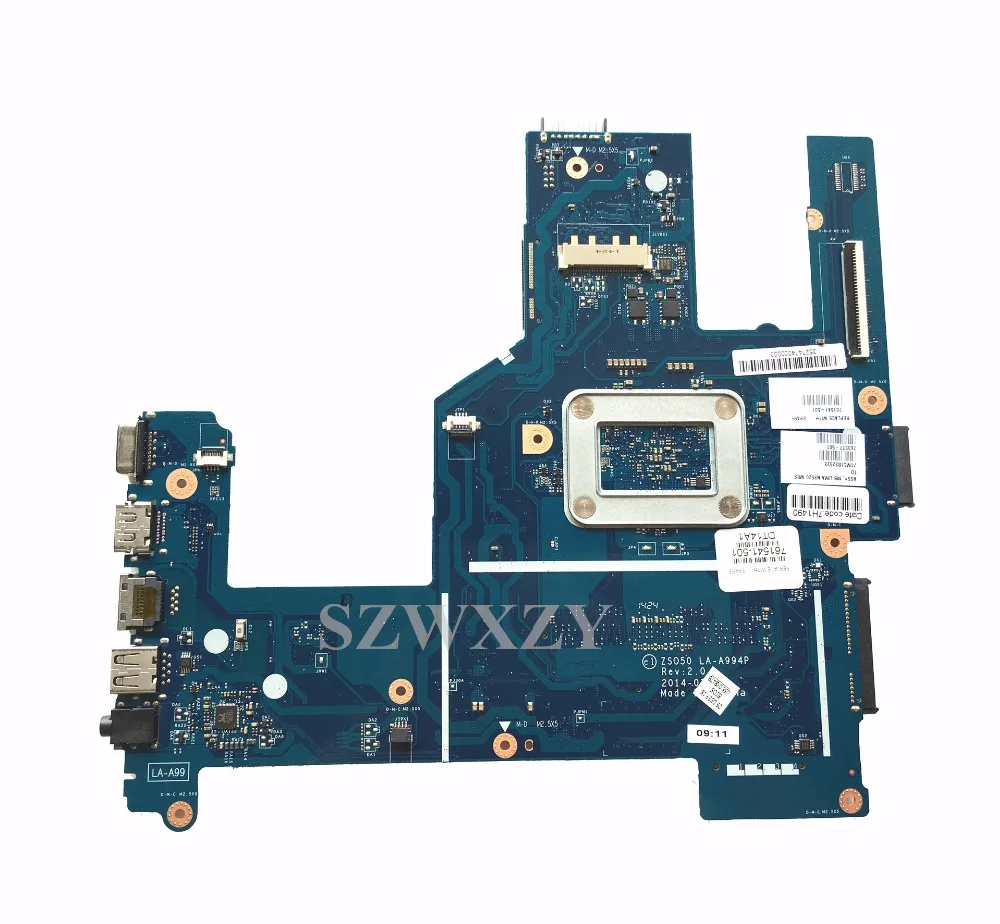 Материнская плата для ноутбука HP 15-R 250 серии G3 LA-A994P 761541-501 N3520 не ремонтированный
