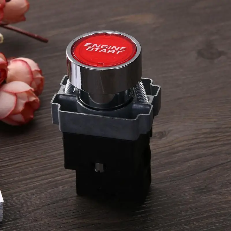 VODOOL автомобильный переключатель 12V 10A светодиодный двигатель Мощность зажигания