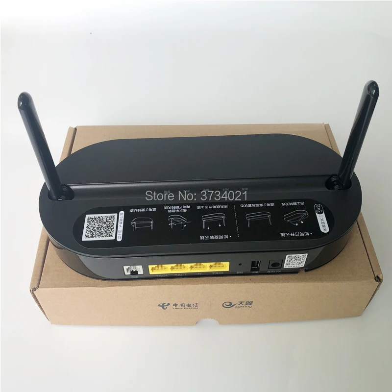 Волоконно-оптический модем HS8145V5 GPON ONU ONT 4GE + POTS 2 4G &amp 5G Wifi двухдиапазонный