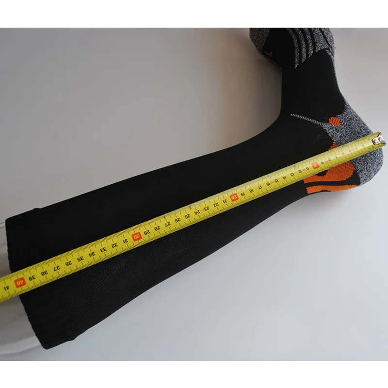 Унисекс осенние хлопковые чулки для улицы конный спорт бег толстые длинные носки