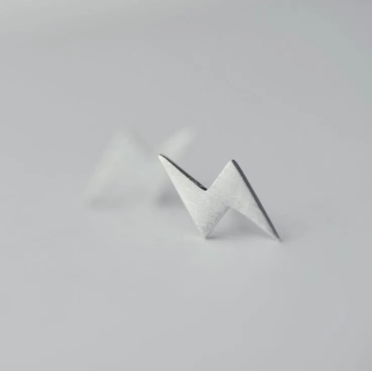 Женские серьги-гвоздики с молнией Jisensp серьги маленькими болтами 2018 | Украшения и