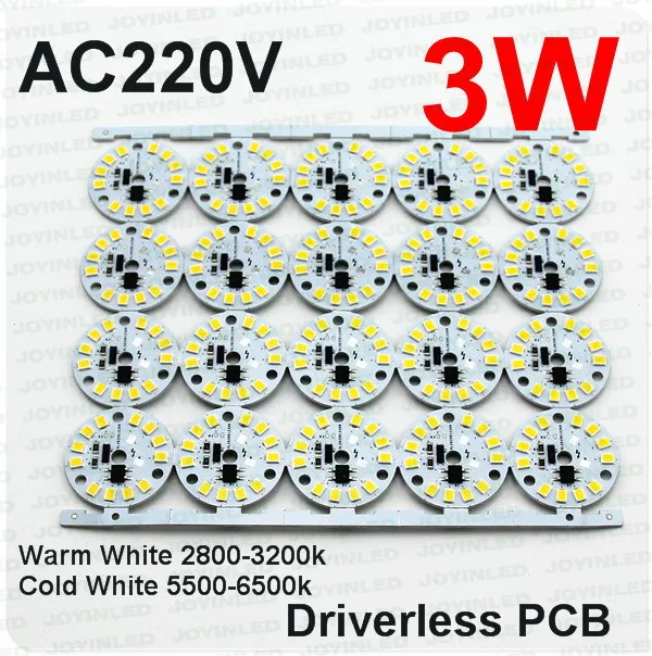 Бесплатная доставка 3 Вт светодиодные лампы с регулируемой яркостью встроенный