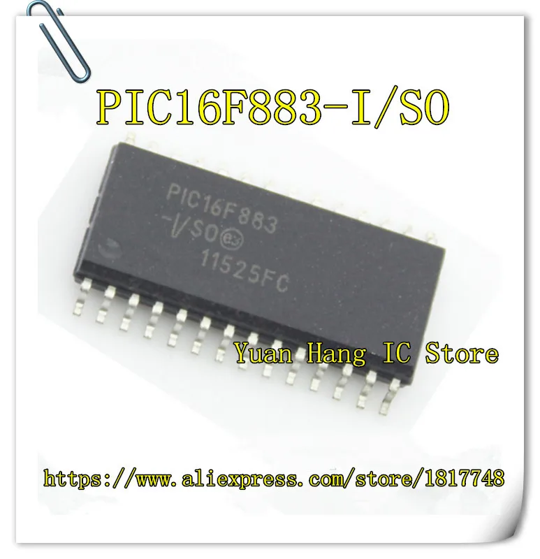 Бесплатная доставка 10 шт./лот PIC16F883-I/SO 16F883-I/SO PIC16F883 SOP28 | Электроника