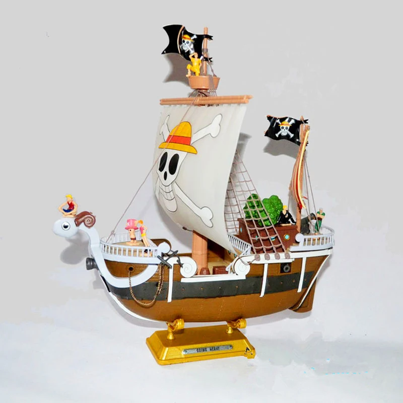 Большая Аниме Фигурка одна штука корабль тысяча Солнечный собирается веселый