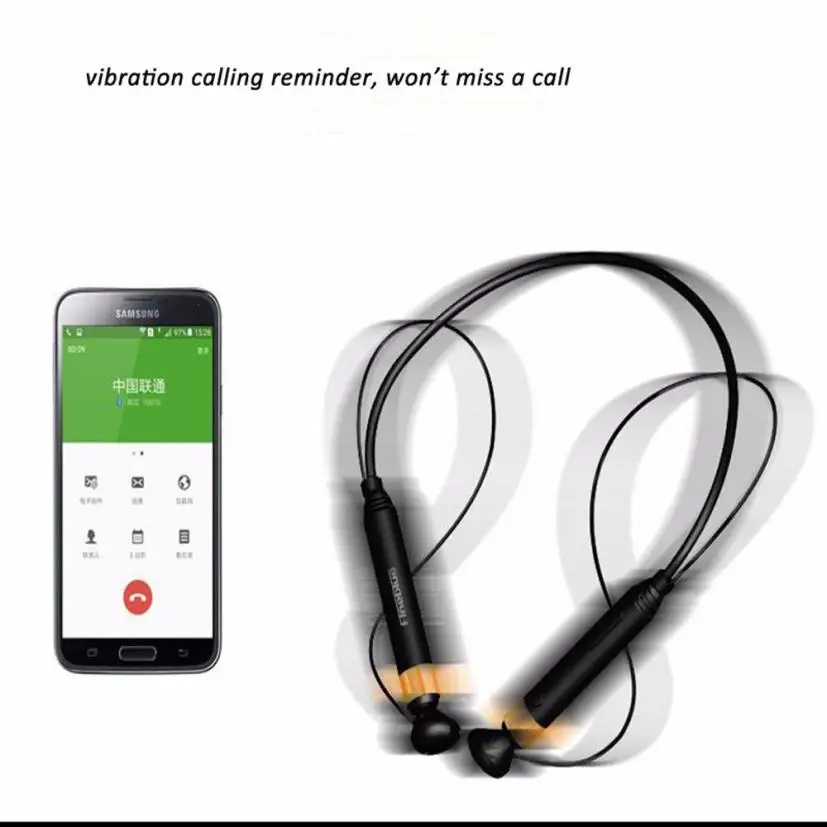 Fineblue FD600 Luxury brand Wireless Bluetooth Stereo Headset Anti-lost NFC Sport In ear Dre dre Earphone for iPhone Android | Электроника