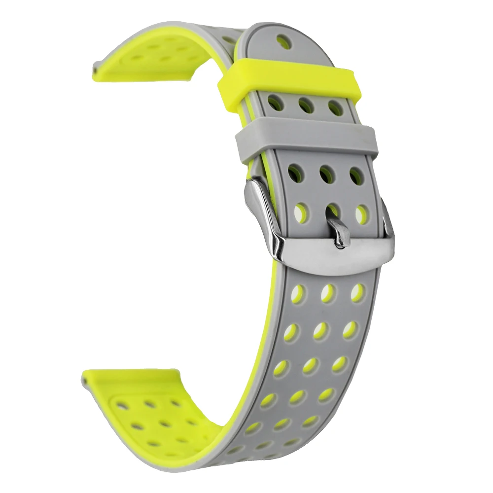 Ремешок силиконовый для наручных часов резиновый браслет мужчин и женщин Montblanc 18