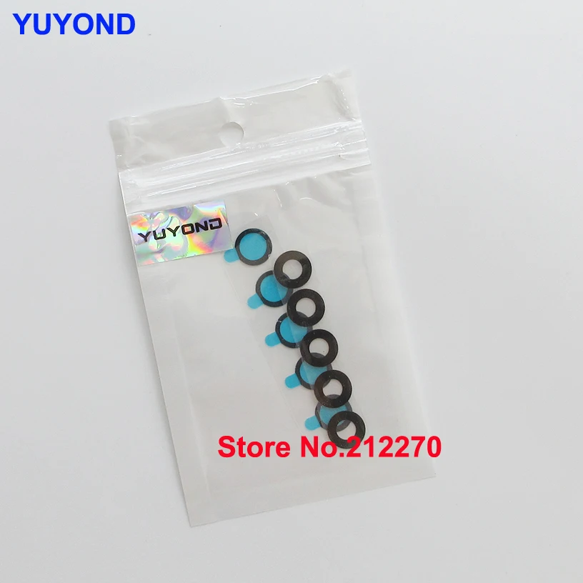 Стеклянный объектив задней камеры YUYOND с сапфировым стеклом для iPhone 7 / Plus X XR XS Max