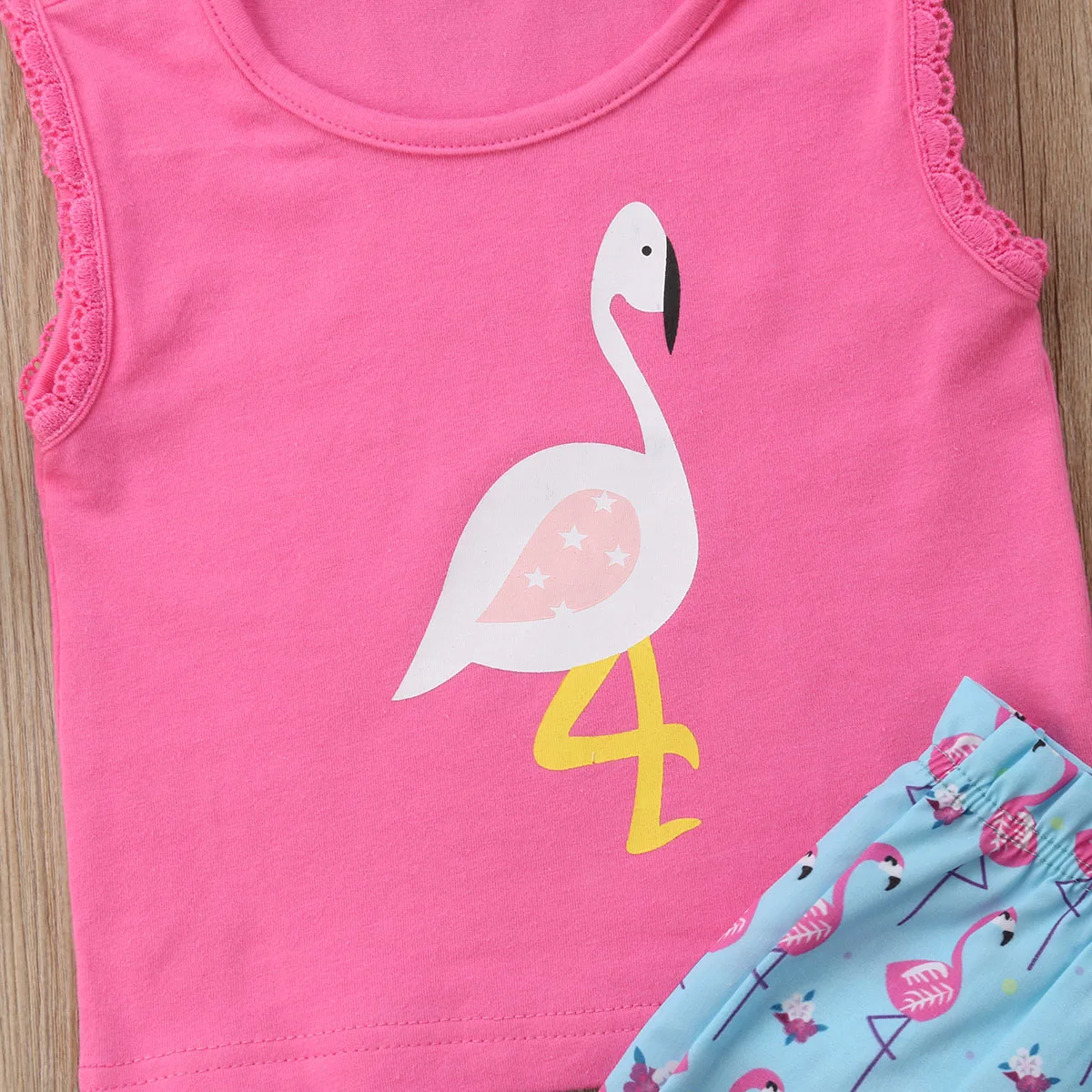 Летние комплекты повседневной одежды из 2 предметов для маленьких девочек жилет