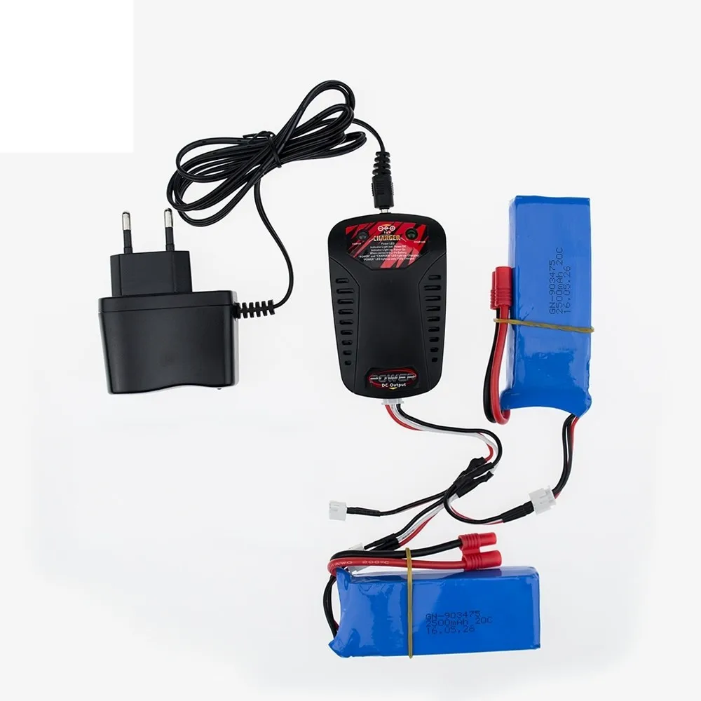 Syma X8W X8C X8 7 4 V 2500mAh Li po 25C Батарея и Зарядное устройство 4CH 6 осевой Мини RC беспилотный