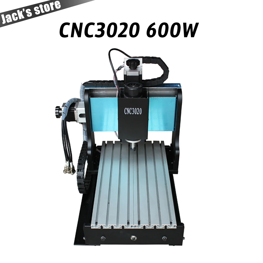 3020Z DQ + 3020 600 Вт шариковый винт PCB гравировальный сверлильный и фрезерный станок