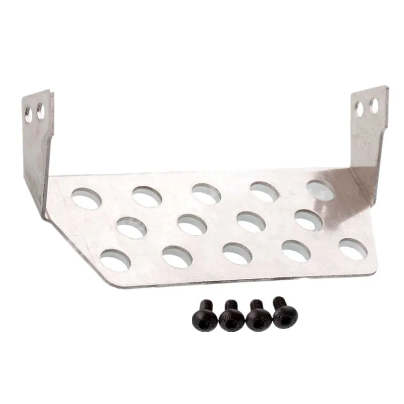 RC Cars Aluminium Alloy Front Rear Chassis Armor Protection Plate For 1/10 1:10 Crawler Car Traxxas RC4WD TRX-4 TRX4 T4 | Игрушки и