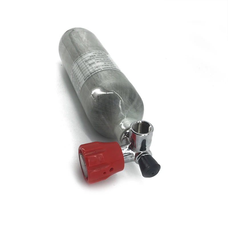 AC301191 винтовка PCP углеродный цилиндр/бак 1.1L 4500Psi для страйкбола глушитель с PCP клапаном 300 бар пневматическая винтовка M18* 1,5 Acecare