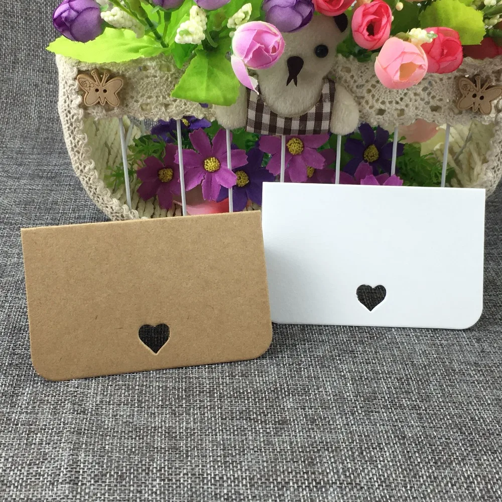 

200Pcs/lot DIY Kraft Paper Tags Label Luggage Birthday Greeting cards Wedding Note Blank price Hang tag Kraft Gift 12x9.5cm